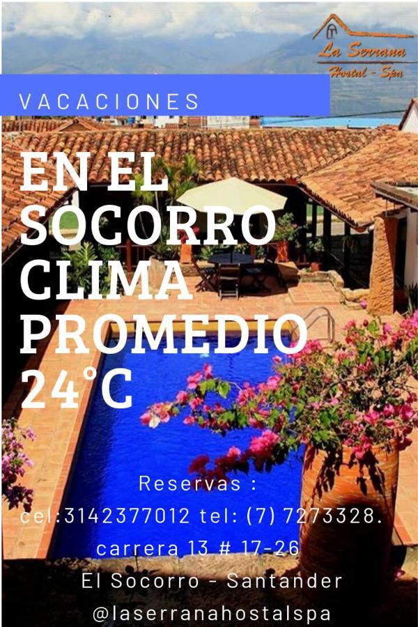 La Serrana Hostal Spa Сокорро Екстер'єр фото